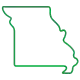 Missouri map icon
